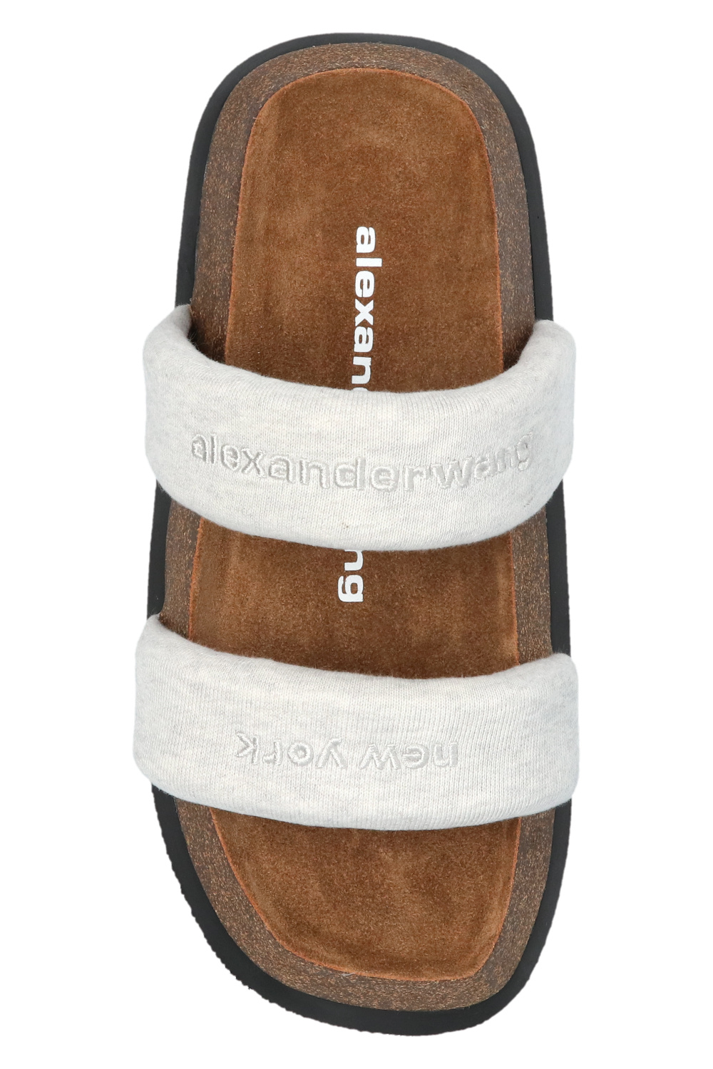 Alexander Wang 'Ronan' slides with logo | Women's Shoes | IetpShops